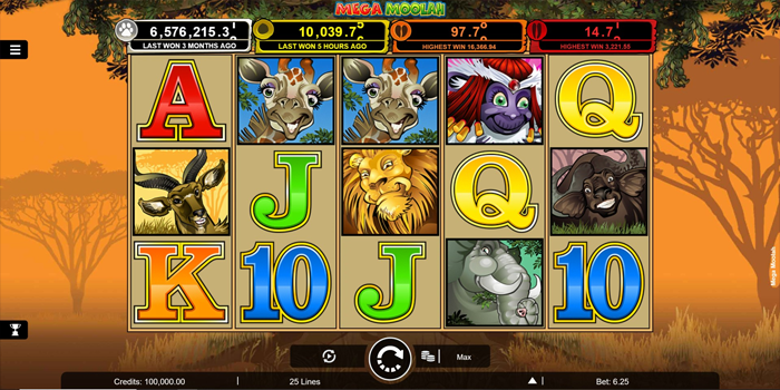 Jackpot Legendaris Incaran Pemain Slot Mega Moolah